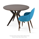 Gazel Arm Wood Chair