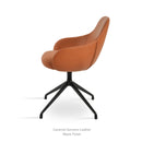 Gazel Arm Spider Swivel Chair