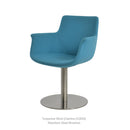 Bottega Arm Round Swivel Chair
