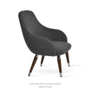 Gazel Arm Lounge Wood Chair