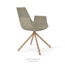 Eiffel Arm Stick Swivel Chair