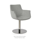 Bottega Arm Round Swivel Chair