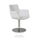 Bottega Arm Round Swivel Chair