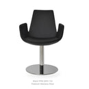 Eiffel Arm Round Swivel Chair