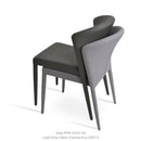 Capri Fully Upholstered Stackable Chair