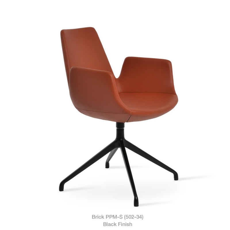 Eiffel Arm Spider Swivel Chair