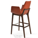 Eiffel Wood Arm Stool