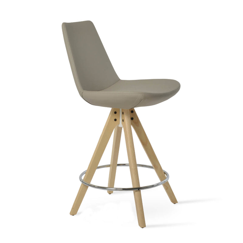 Eiffel Pyramid Swivel Bar Stool