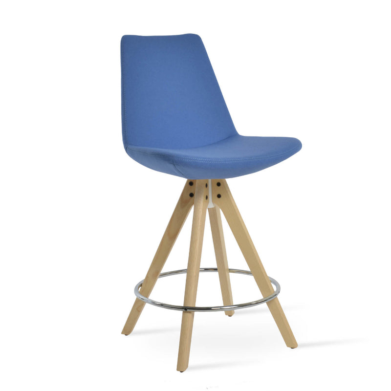 Eiffel Pyramid Swivel Bar Stool