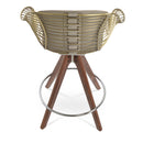 Zebra Pyramid Swivel Stools