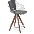 Zebra Pyramid Swivel Stools