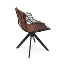 Zebra Sword Swivel Armchair