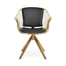 Zebra Sword Swivel Armchair