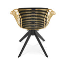 Zebra Sword Swivel Armchair