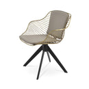 Zebra Sword Swivel Armchair