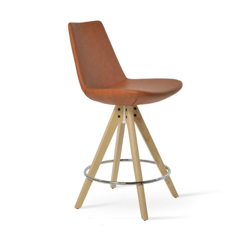 Eiffel Pyramid Swivel Bar Stool