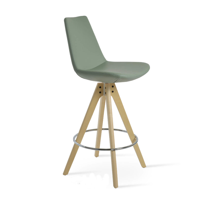 Eiffel Pyramid Swivel Bar Stool