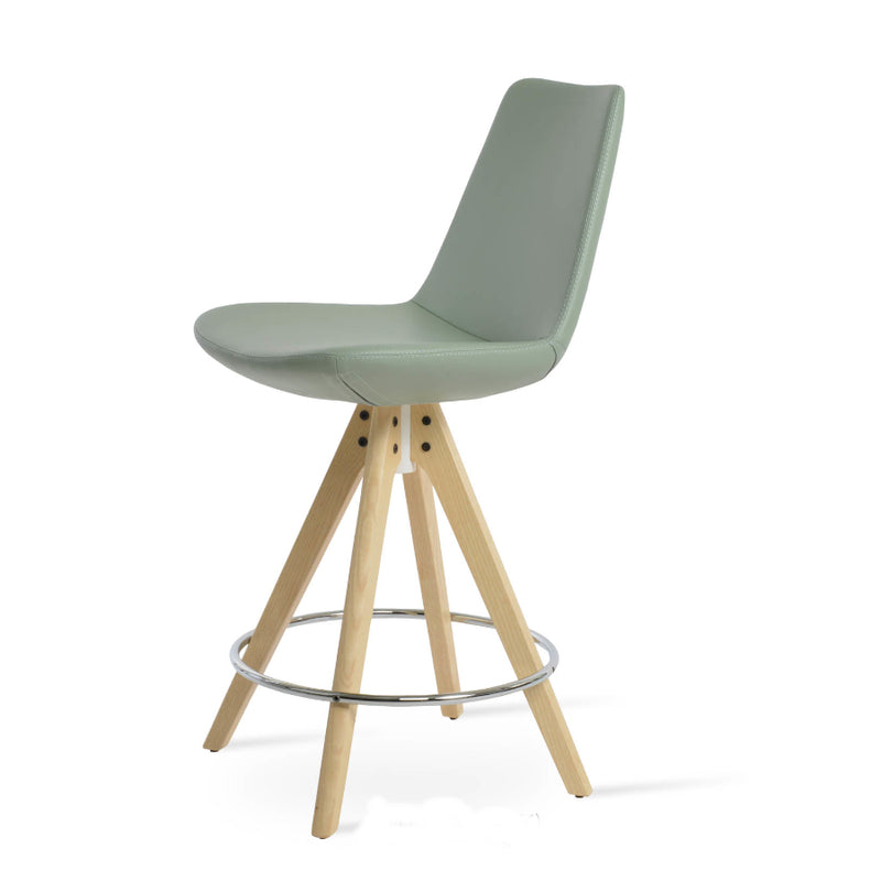 Eiffel Pyramid Swivel Bar Stool