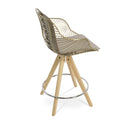 Zebra Pyramid Swivel Stools