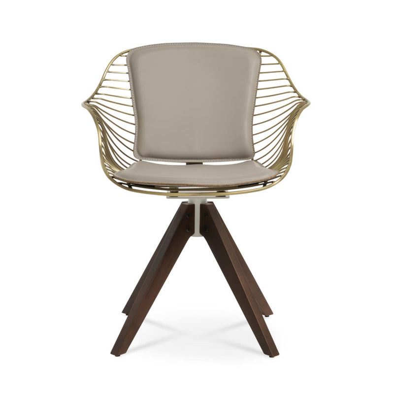 Zebra Pyramid Swivel Chair