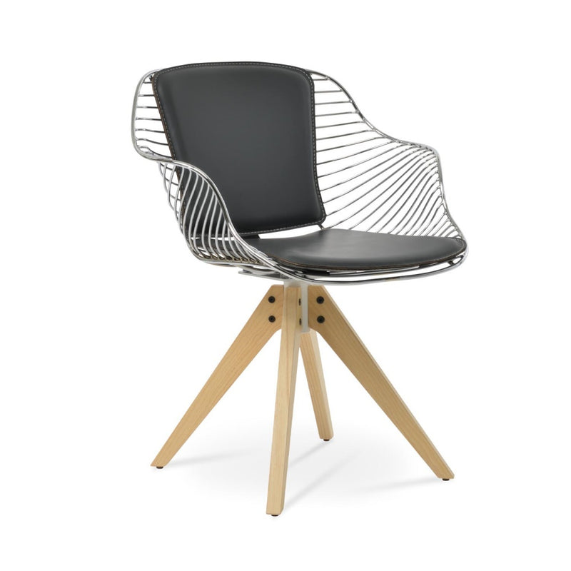 Zebra Pyramid Swivel Chair