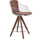 Zebra Pyramid Swivel Stools