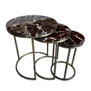 Alexy Marble Nesting End Table
