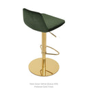 Pera T & Full Footrest Piston Stool