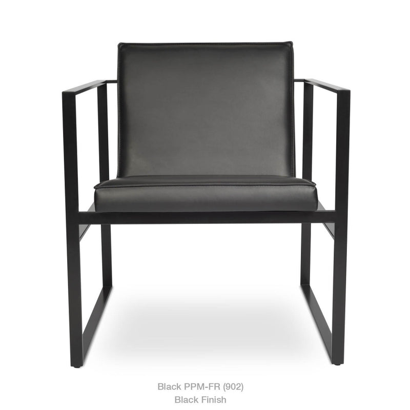 Cube Metal Lounge Chair