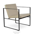 Cube Metal Lounge Chair