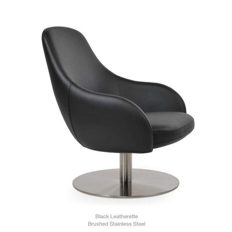 Gazel Arm Lounge Round Chair