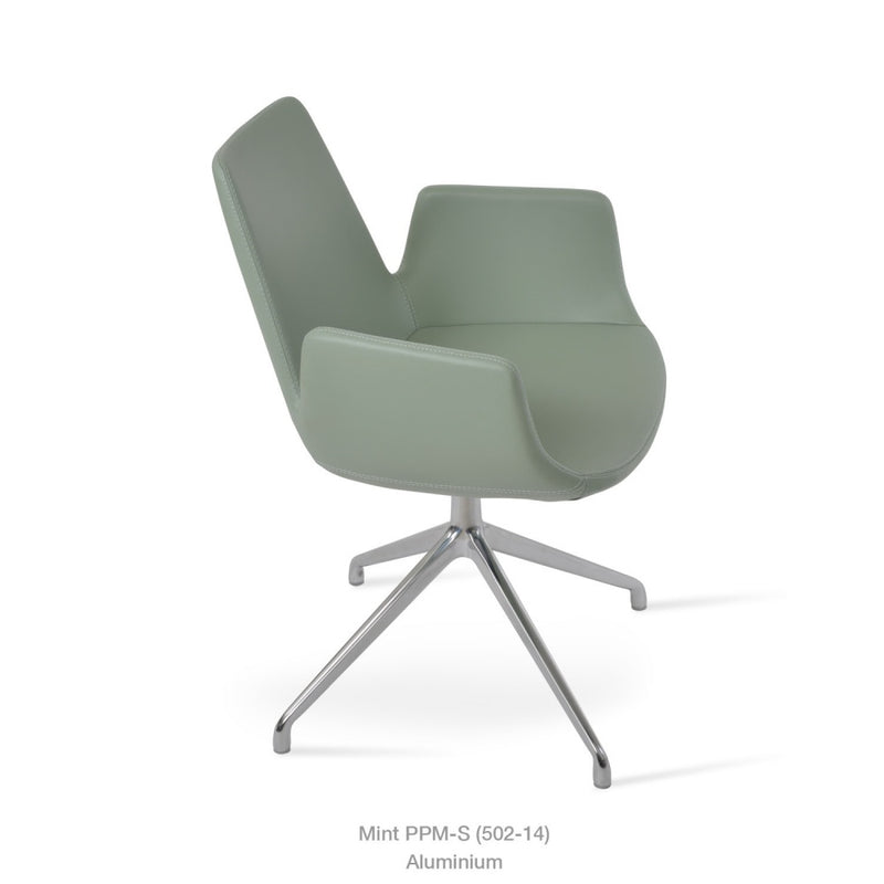 Eiffel Arm Spider Swivel Chair