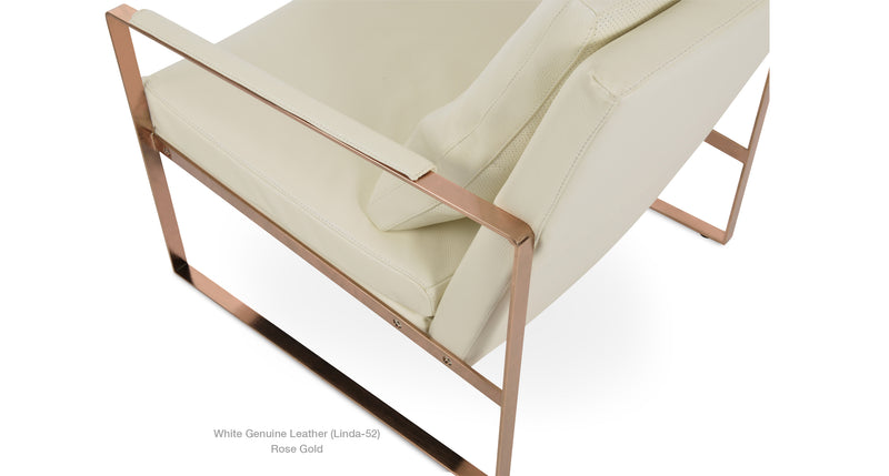 Zara Gold Arm Chair