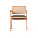 Pierre J Arm Half Wicker Dining Chair