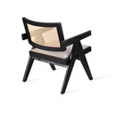 Pierre J Lounge Half Wicker Armchair