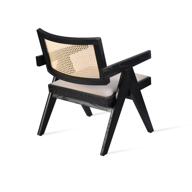 Pierre J Lounge Half Wicker Armchair