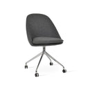 Avanos Spider Swivel Dining Chair with Casters