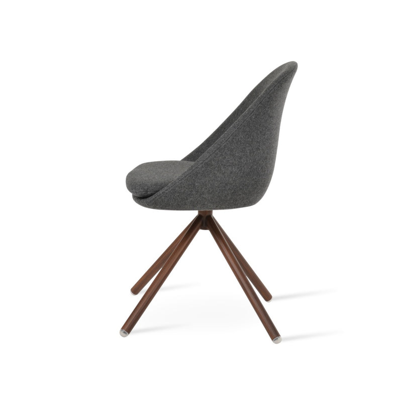 Avanos Stick Swivel Dining Chair