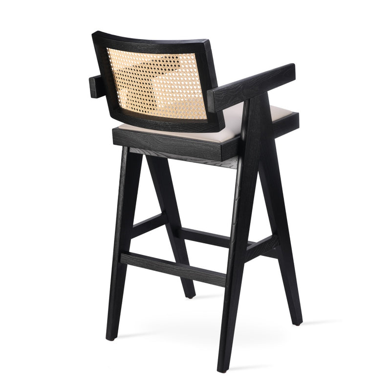 Pierre J Stools Half Wicker