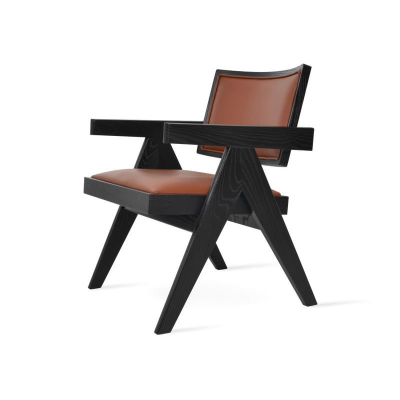Pierre J Lounge Armchair Seat & Back - Upholsetery