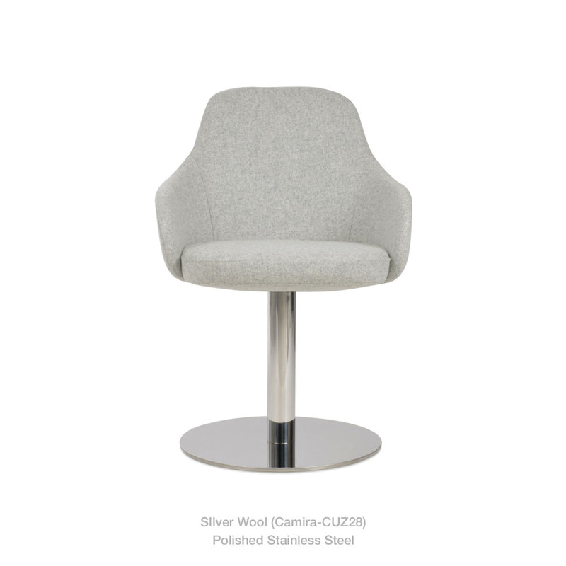 Gazel Arm Round Chair