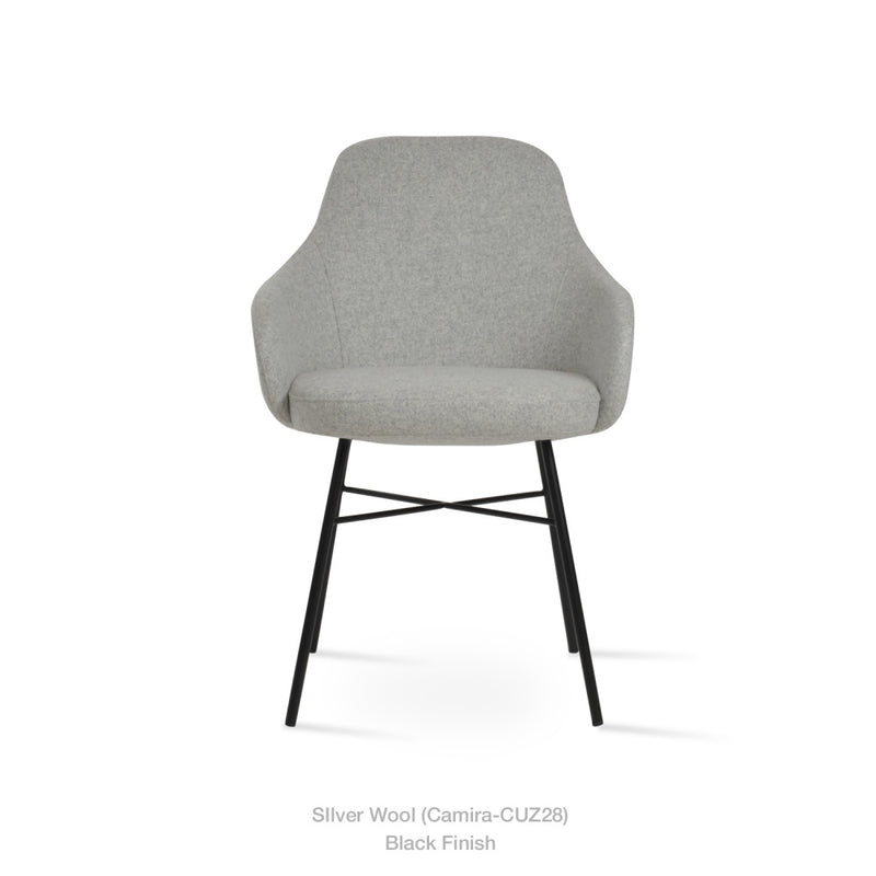 Gazel Arm Cross Chair