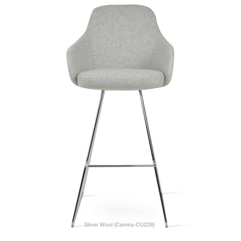 Gazel Arm Wire Stool