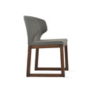 Amed Sled Wood Chair
