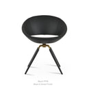 Crescent Carrot Swivel Chair