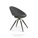 Crescent Carrot Swivel Chair