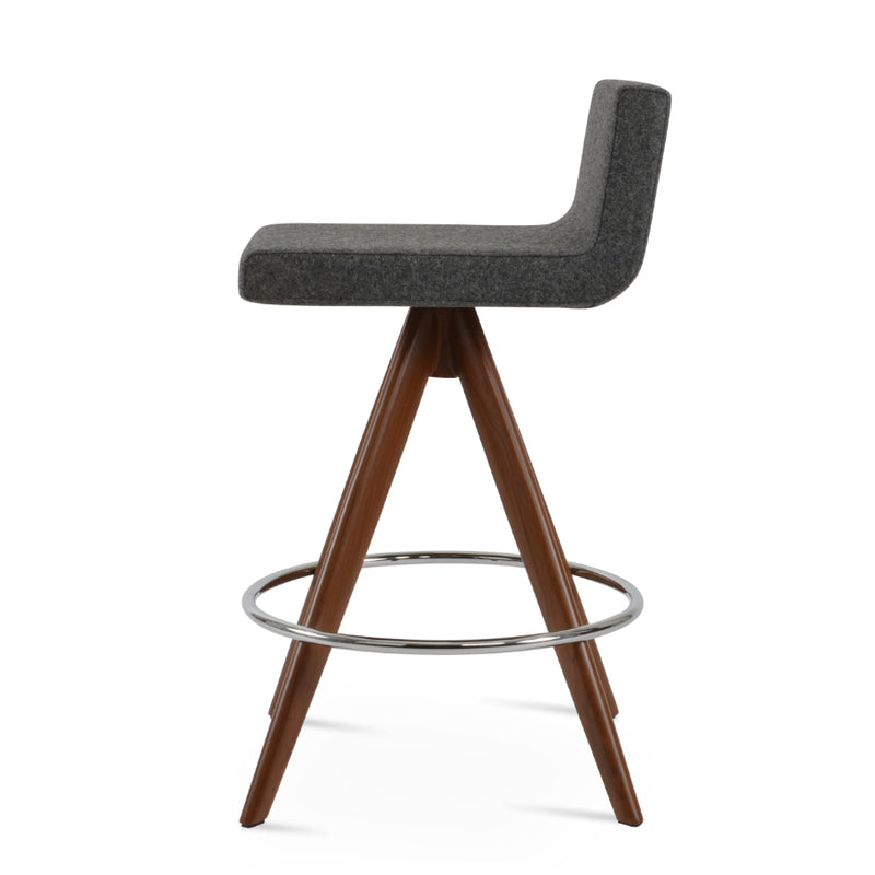 Dallas Pyramid Swivel Stool