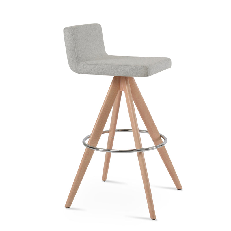 Dallas Pyramid Swivel Stool