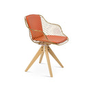 Zebra Pyramid Swivel Chair