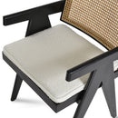 Pierre J Arm Full Wicker Dining Chair